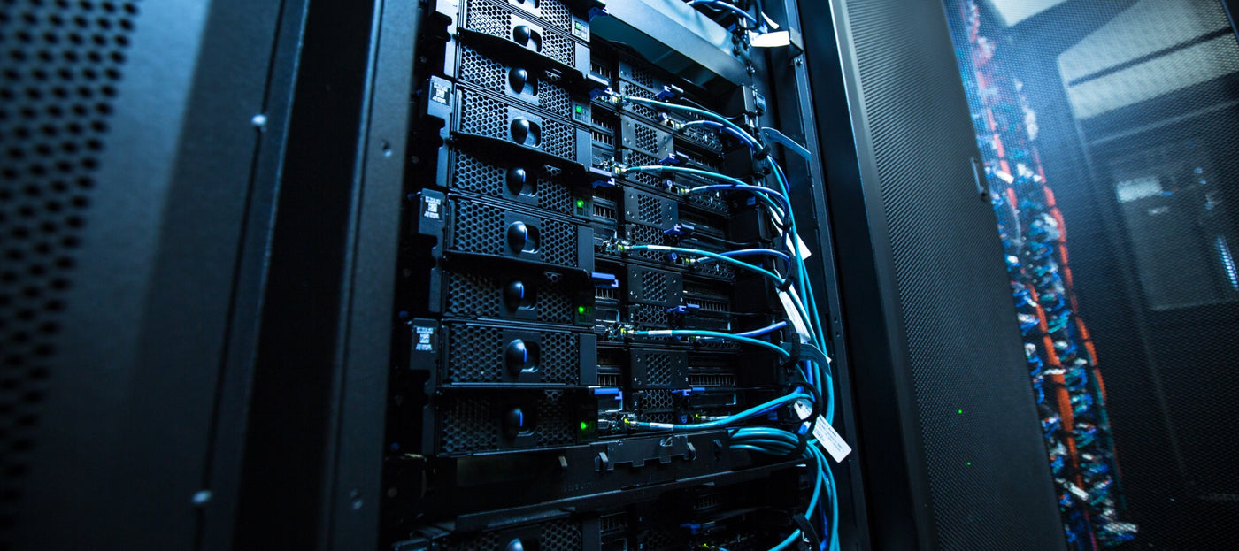Photo of computer servers - email filtering and security